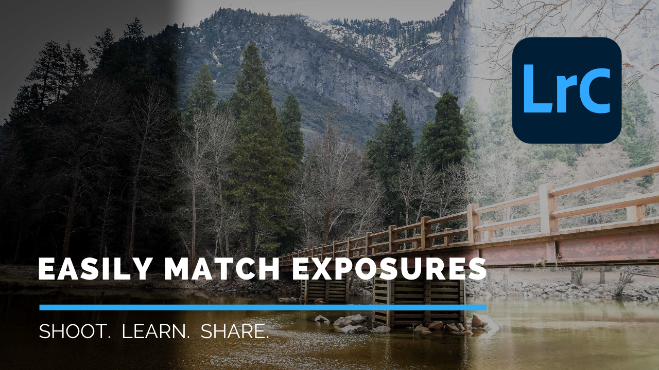 Matching Exposure for Multiple images in Lightroom