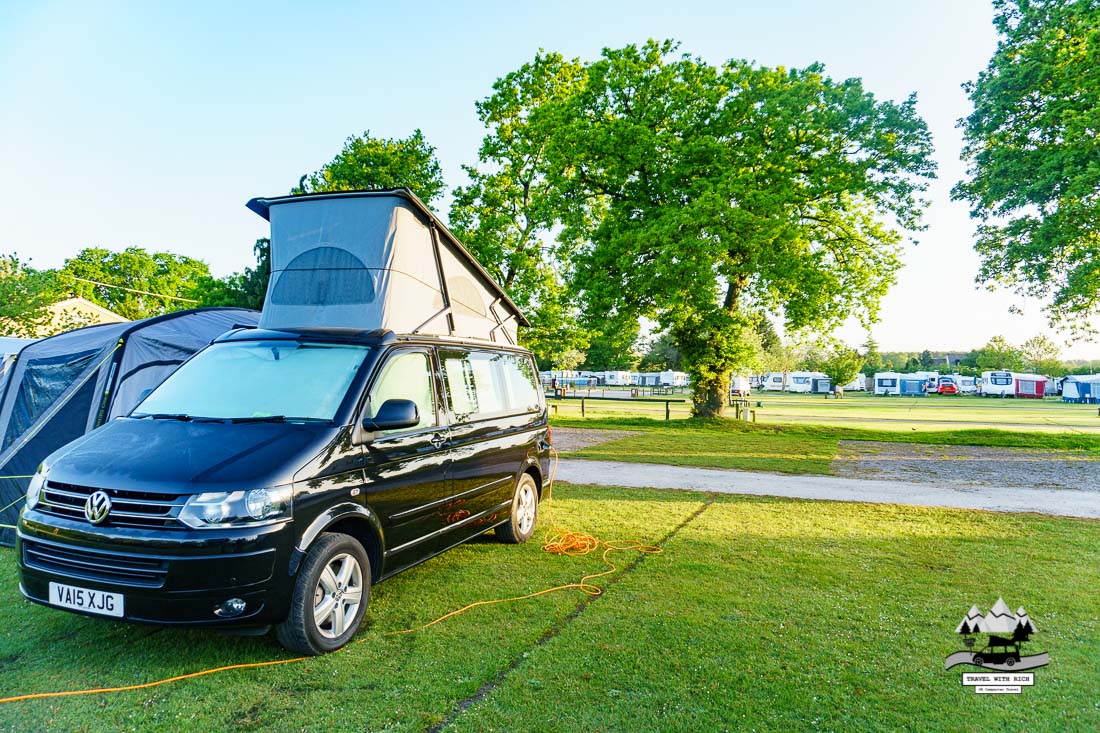 Shamba Holiday Park in our VW Campervan