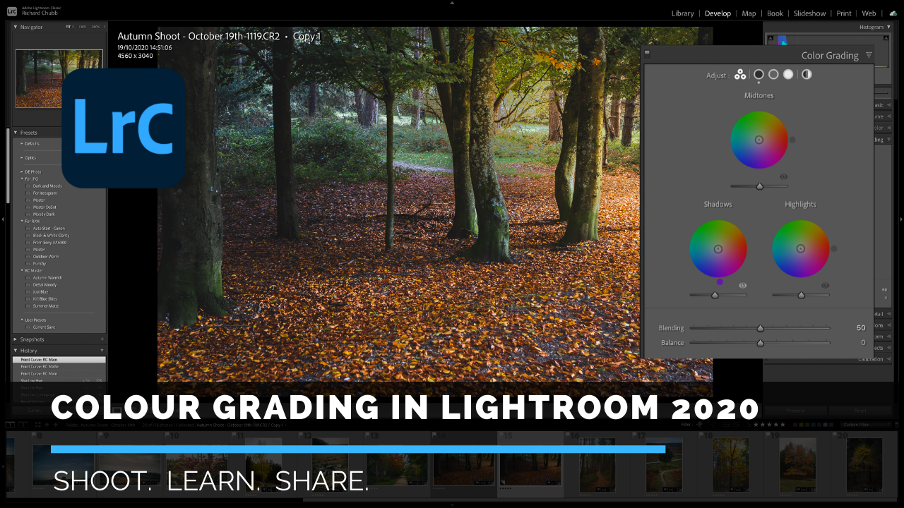 How to use Lightrooms new colour grading tool