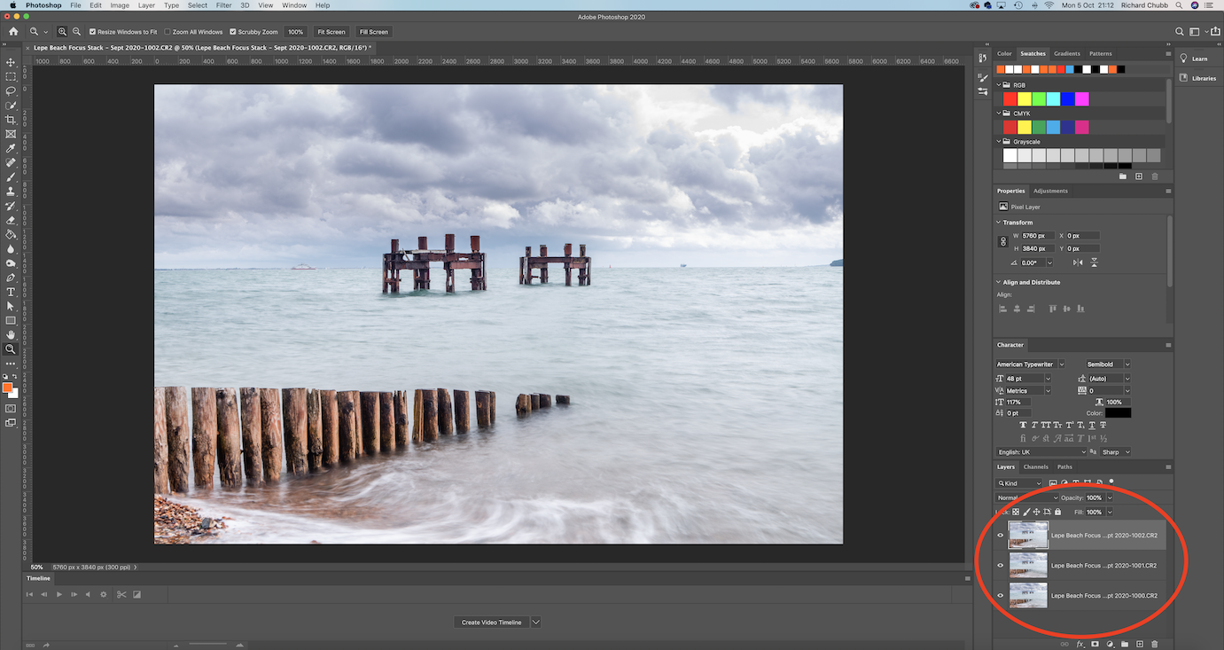 How to Focus Stack in Lightroom and Photoshop