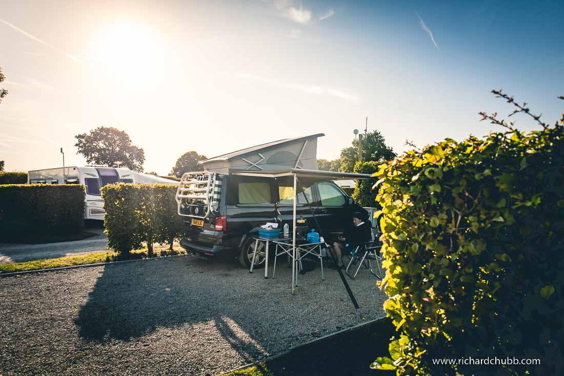 Campsite in Shropshire, Cartref Campsite